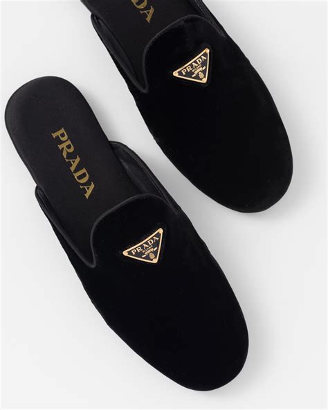 slipper shoes prada|designer prada slippers.